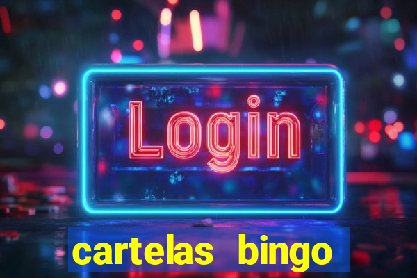 cartelas bingo bingo de palavras para imprimir